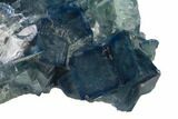 Colorful Fluorite Crystal Cluster - China #137649-3